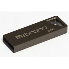 USB флеш накопичувач Mibrand 8GB Stingray Grey USB 2.0 (MI2.0/ST8U5G)