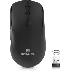 Мишка REAL-EL RM-355W Wireless Black (EL123200054)