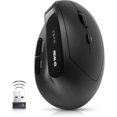 Мишка REAL-EL RM-490W Wireless/Bluetooth Black (EL123200058) Мишка REAL-EL RM-490W Wireless/Bluetooth Black (EL123200058)