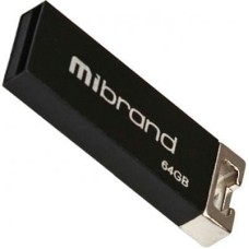 USB флеш накопичувач Mibrand 64GB Сhameleon Black USB 2.0 (MI2.0/CH64U6B)