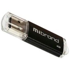 USB флеш накопичувач Mibrand 4GB Cougar Black USB 2.0 (MI2.0/CU4P1B)