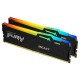 Модуль пам'яті для комп'ютера DDR5 64GB (2x32GB) 5200 MHz Beast RGB EXPO Black Kingston Fury (ex.Hyp