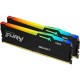 Модуль пам'яті для комп'ютера DDR5 64GB (2x32GB) 5200 MHz Beast RGB EXPO Black Kingston Fury (ex.Hyp