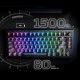 Клавіатура HyperX Alloy Rise 75 PBT HX Red Wireless UA Black (91Y91AA)