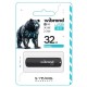USB флеш накопичувач Wibrand 32GB Grizzly Black USB 2.0 (WI2.0/GR32P3B)