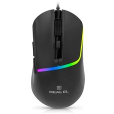 Мишка REAL-EL RM-530 USB Black (EL123200053) Мишка REAL-EL RM-530 USB Black (EL123200053)