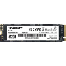 Накопичувач SSD M.2 2280 512GB Patriot (P320P512GM28) Накопичувач SSD M.2 2280 512GB Patriot (P320P512GM28)