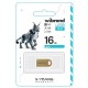 USB флеш накопичувач Wibrand 16GB lynx Gold USB 2.0 (WI2.0/LY16M2G)
