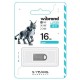 USB флеш накопичувач Wibrand 16GB lynx Silver USB 2.0 (WI2.0/LY16M2S)