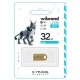 USB флеш накопичувач Wibrand 32GB lynx Gold USB 2.0 (WI2.0/LY32M2G)