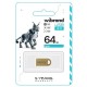 USB флеш накопичувач Wibrand 64GB lynx Gold USB 2.0 (WI2.0/LY64M2G)