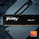 Модуль пам'яті для комп'ютера DDR5 64GB (2x32GB) 5600 MHz Fury Beast Black Kingston Fury (ex.HyperX)
