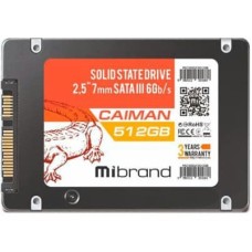 Накопичувач SSD 2.5" 512GB Mibrand (MI2.5SSD/CA512GB)