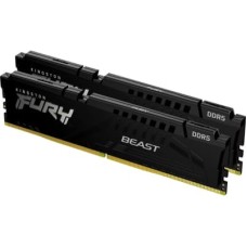 Модуль пам'яті для комп'ютера DDR5 32GB (2x16GB) 5600 MHz Beast Black Kingston Fury (ex.HyperX) (KF5