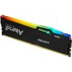 Модуль пам'яті для комп'ютера DDR5 16GB 5200 MHz Beast RGB AM5 Black Kingston Fury (ex.HyperX) (KF55