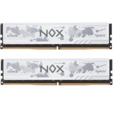 Модуль пам'яті для комп'ютера DDR5 32GB (2x16GB) 6000 MHz NOX White Apacer (AH5U32G60C622MWAA-2)