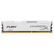 Модуль пам'яті для комп'ютера DDR3 8Gb 1600 MHz HyperX Fury White Kingston Fury (ex.HyperX) (HX316C1