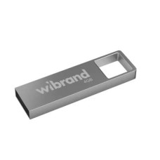 USB флеш накопичувач Wibrand 4GB Shark Silver USB 2.0 (WI2.0/SH4U4S)