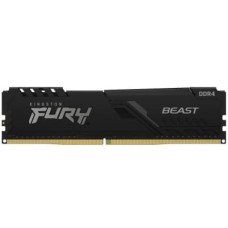 Модуль пам'яті для комп'ютера DDR4 16GB 3200 MHz Beast Black Kingston Fury (ex.HyperX) (KF432C16BB1/