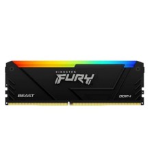 Модуль пам'яті для комп'ютера DDR4 16GB 3200 MHz Beast RGB Kingston Fury (ex.HyperX) (KF432C16BB12A/