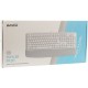 Клавіатура A4Tech FK20 USB UA White (4711421003216)
