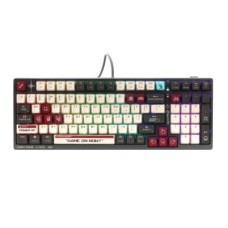 Клавіатура A4Tech Bloody WS98 Wireless/Bluetooth/USB UA Pixels Red (4711421001090)