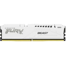 Модуль пам'яті для комп'ютера DDR5 32GB 5200 MHz Beast EXPO White Kingston Fury (ex.HyperX) (KF552C3