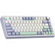 Клавіатура Aula F75 Gasket Greywood V3 switch Hot-Swap PBT Wireless/Bluetooth/USB White (69483912086