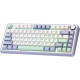 Клавіатура Aula F75 Gasket Greywood V3 switch Hot-Swap PBT Wireless/Bluetooth/USB White (69483912086