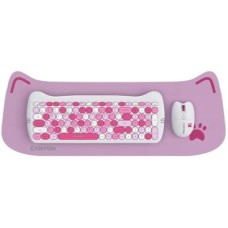 Комплект Canyon HSET-W6 Kitty Edition Wireless UA Pink (CNS-HSETW6PK)