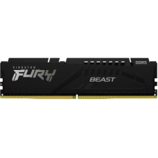 Модуль пам'яті для комп'ютера DDR5 16GB (2x8GB) 5600 MHz Beast Black Kingston Fury (ex.HyperX) (KF55