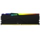 Модуль пам'яті для комп'ютера DDR5 64GB (2x32GB) 5200 MHz Beast RGB Kingston Fury (ex.HyperX) (KF552