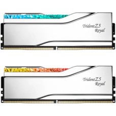 Модуль пам'яті для комп'ютера DDR5 32GB (2x16GB) 7600 MHz Trident Z5 Royal Silver G.Skill (F5-7600J3