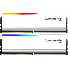 Модуль пам'яті для комп'ютера DDR5 64GB (2x32GB) 6000 MHz Ripjaws M5 RGB Matte White G.Skill (F5-600