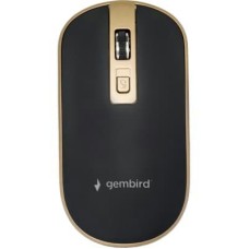 Мишка Gembird MUSW-4B-06-BG Wireless Black-Gold (MUSW-4B-06-BG)