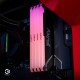 Модуль пам'яті для комп'ютера DDR4 16GB 3733 MHz Beast RGB Kingston Fury (ex.HyperX) (KF437C19BB12A/