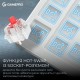 Клавіатура GamePro Asgard Drakkar Keychron Super Red Switch Wireless/Bluetooth/USB UA White (MK305WH