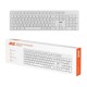 Клавіатура 2E KS260 106key Wireless UA White (2E-KS260WWH_UA) Клавіатура 2E KS260 106key Wireless UA White (2E-KS260WWH_UA)