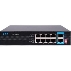 Комутатор мережевий TVT DIGITAL TD-B2208S1-PGU