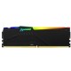 Модуль пам'яті для комп'ютера DDR5 16GB (2x8GB) 5600 MHz FURY Beast RGB Kingston Fury (ex.HyperX) (K