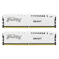 Модуль пам'яті для комп'ютера DDR5 32GB (2x16GB) 6000 MHz Beast White EXPO Kingston Fury (ex.HyperX)