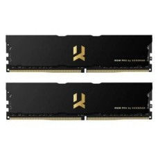 Модуль пам'яті для комп'ютера DDR4 16GB (2x8GB) 4000 MHz IRDM PRO Black Goodram (IRP-4000D4V64L18S/1