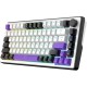 Клавіатура Hator Hellyberry HK75 Mechanical Linear RGB USB UA White/Violet (HK75) Клавіатура Hator Hellyberry HK75 Mechanical Linear RGB USB UA White/Violet (HK75)