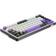 Клавіатура Hator Hellyberry HK75 Mechanical Linear RGB USB UA White/Violet (HK75) Клавіатура Hator Hellyberry HK75 Mechanical Linear RGB USB UA White/Violet (HK75)