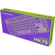 Клавіатура Hator Hellyberry HK75 Mechanical Linear RGB USB UA White/Violet (HK75) Клавіатура Hator Hellyberry HK75 Mechanical Linear RGB USB UA White/Violet (HK75)