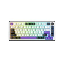 Клавіатура Hator Hellyberry HK75 Mechanical Linear RGB Wireless/Bluetooth/USB UA White/Violet (HK75_