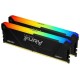 Модуль пам'яті для комп'ютера DDR4 32GB (2x16GB) 3200 MHz FURY Beast RGB Kingston Fury (ex.HyperX) (