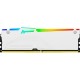Модуль пам'яті для комп'ютера DDR5 32GB 5200 MHz FURY Beast White RGB Kingston Fury (ex.HyperX) (KF5