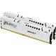 Модуль пам'яті для комп'ютера DDR5 64GB (2x32GB) 5200 MHz FURY Beast White Kingston Fury (ex.HyperX)