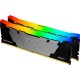 Модуль пам'яті для комп'ютера DDR4 16GB (2x8GB) 4266 MHz RenegadeRGB Kingston Fury (ex.HyperX) (KF44